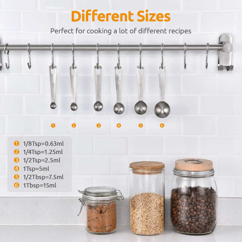 6pcs/set Food-grade Stainless  - Home Cooking Cookbook review and price