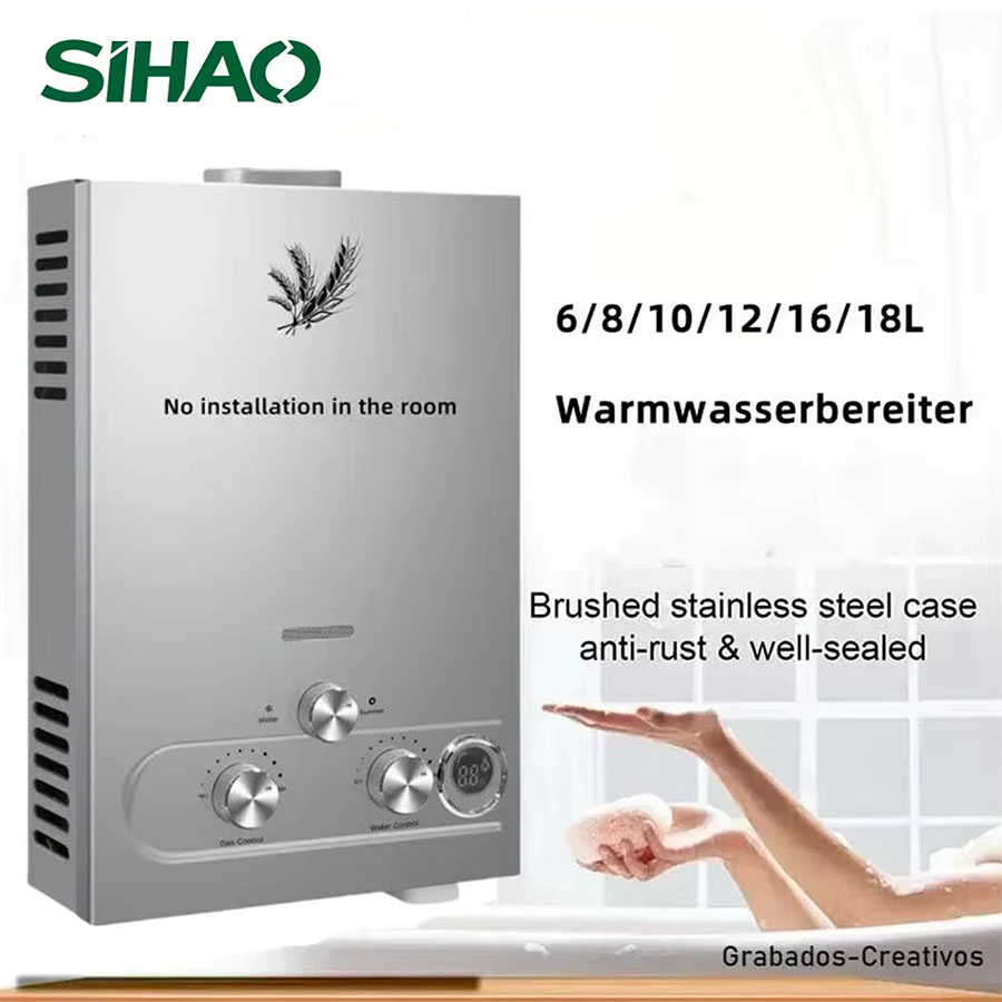 LPG Gas Water Heater 6L 8L 10L - Home Cooking Gas review and price