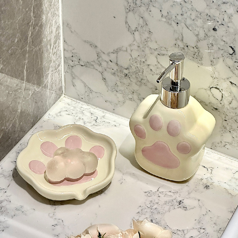 1pc Cute Ceramic Cat Claw Soap - Home Cooking Recipes review and price