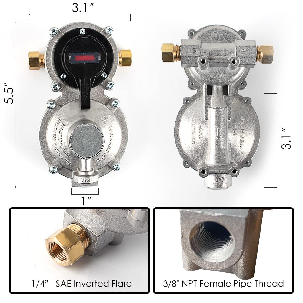 2-Pack 2-Stage Auto Changeover - Home Cooking Gas review and price